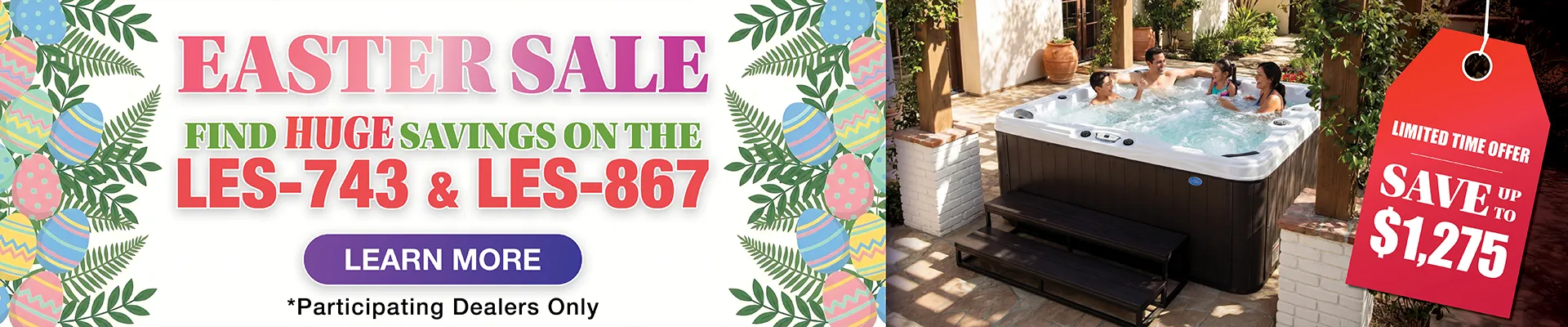 Calspas hot tub being used in a family setting - Fort Smith