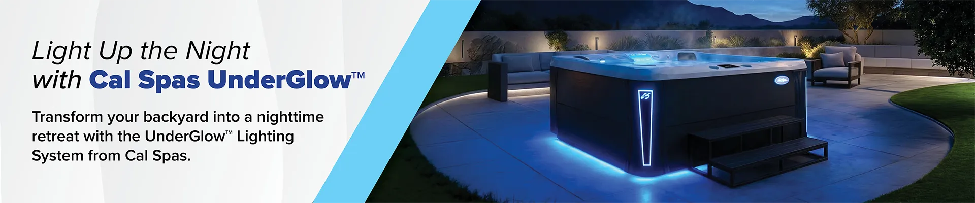 Calspas hot tub being used in a family setting - Fort Smith